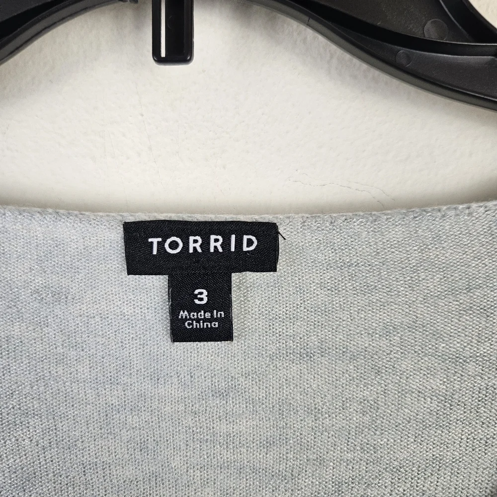 Torrid V-neck light Pullover Sweater Size 3/3X